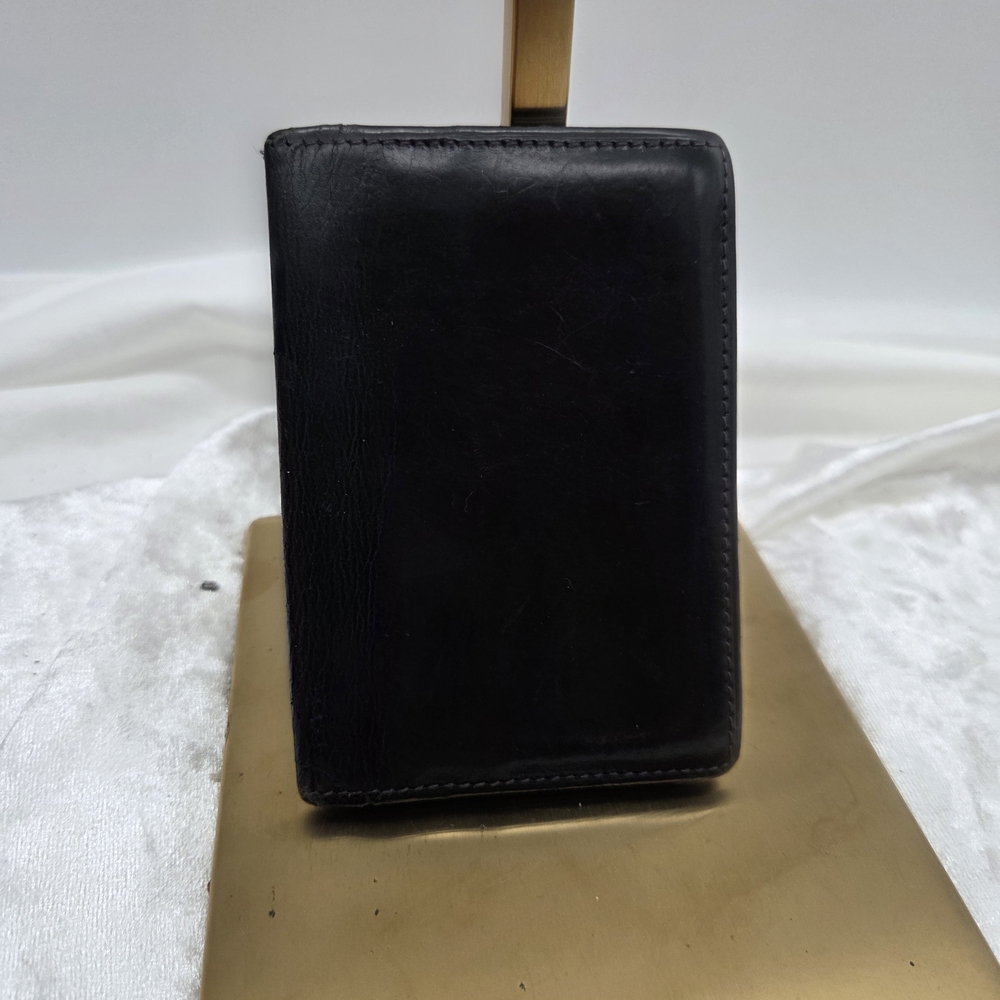 Coach Black Leather Wallet Cardholder